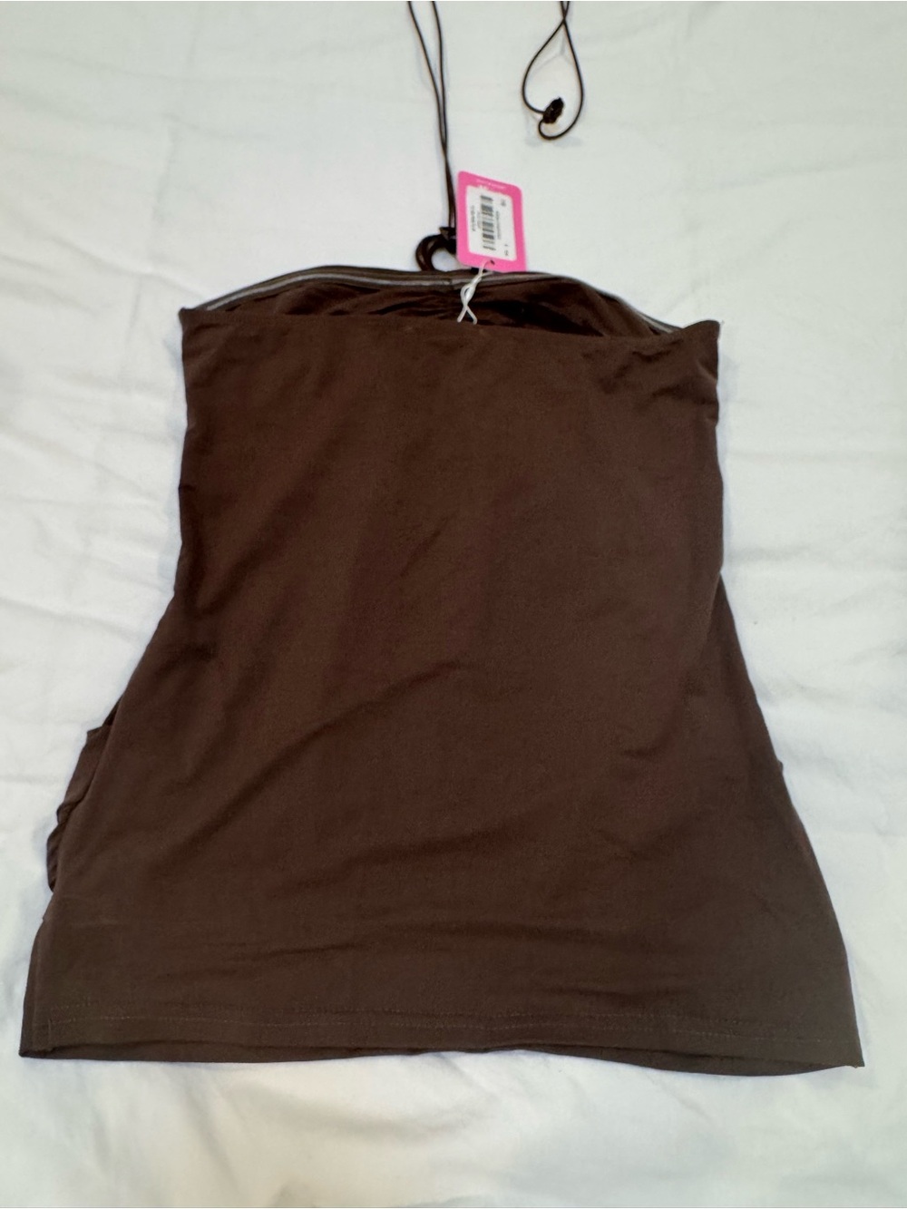 Edikted Itzel Ring Gathered Halter Top - Picture 3 of 8